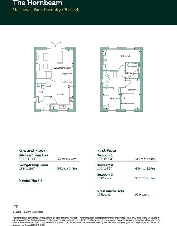 Ashby Road,
Daventry,
NN11 8JZ floorplan