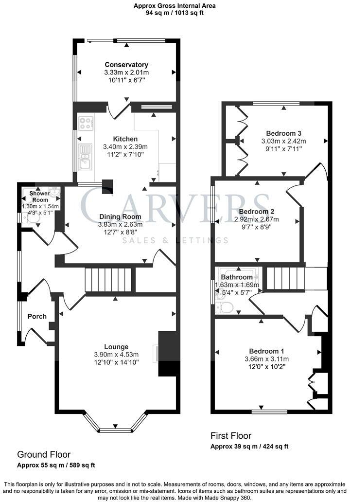 Jesmond Road, Darlington floorplan