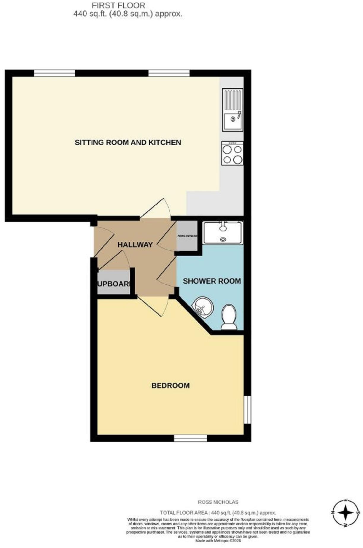 Waterford Road, Highcliffe, Dorset. BH23 5JN floorplan