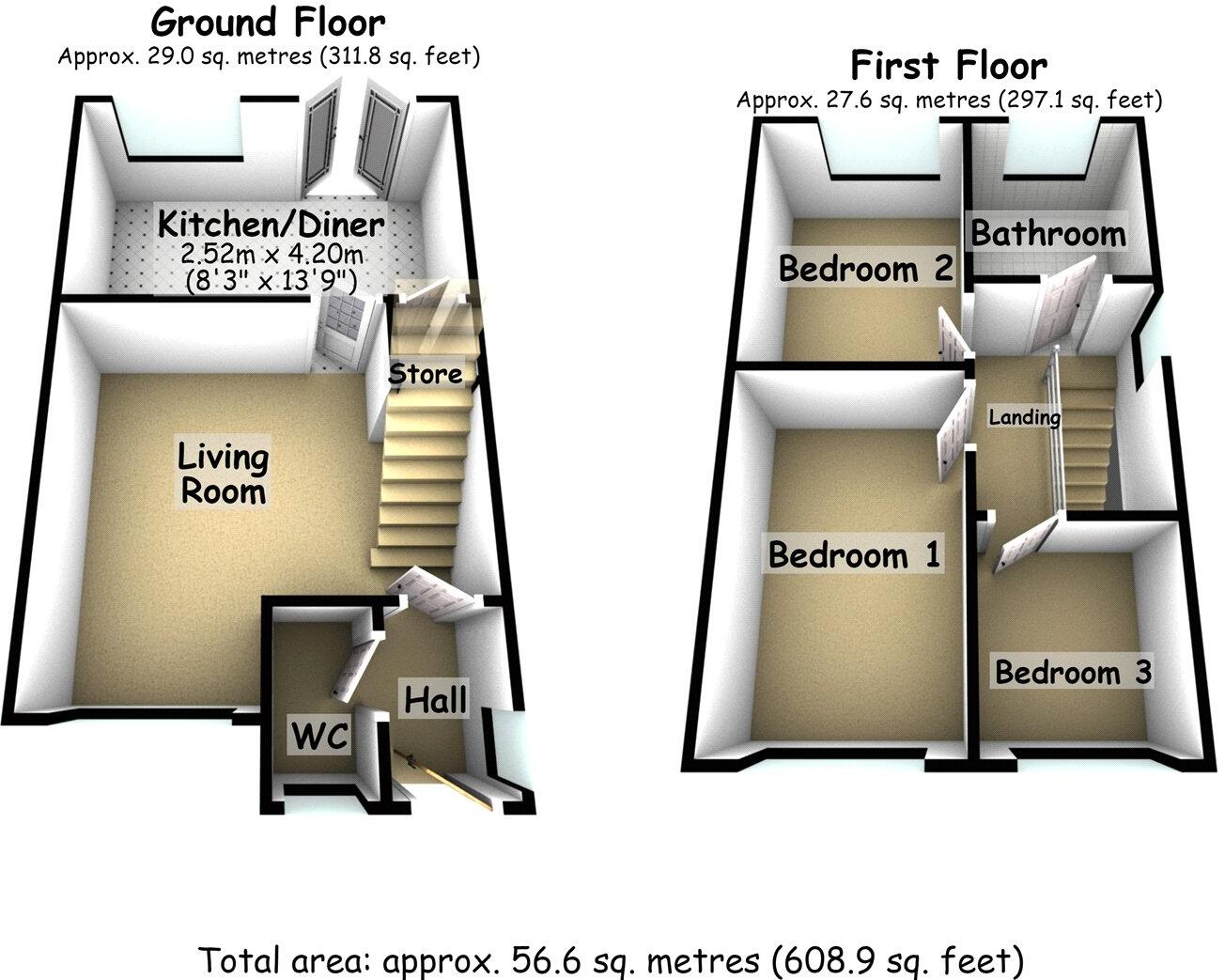 Lyme Clough Way, Middleton, Manchester, Greater Manchester, M24 floorplan
