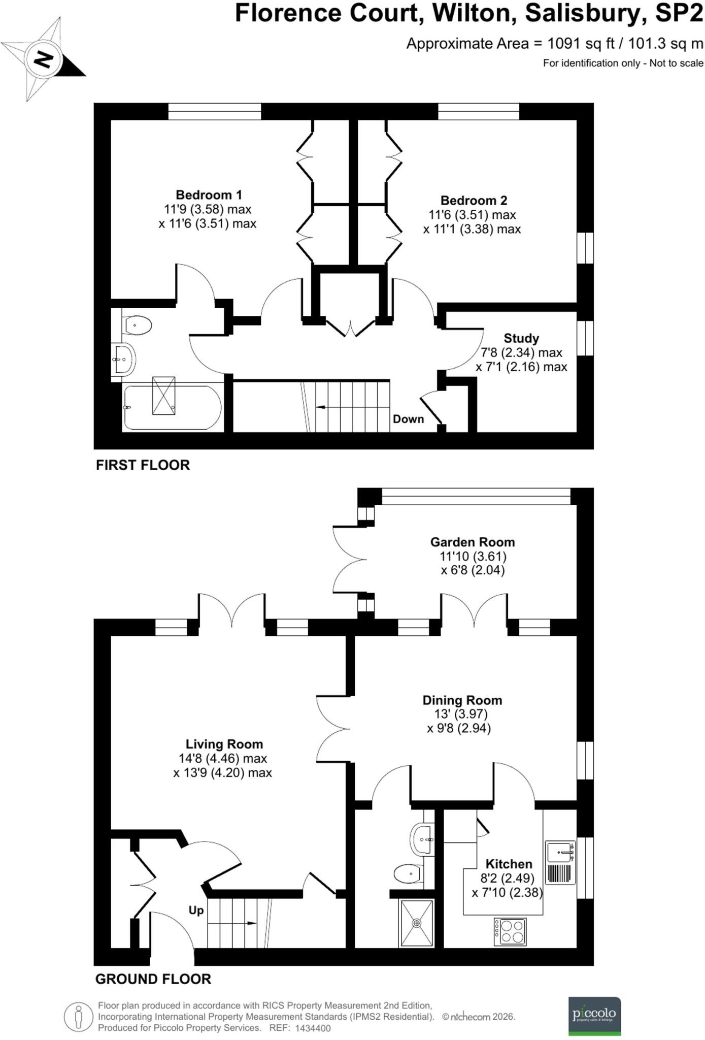 Florence Court, Wilton, SP2 floorplan