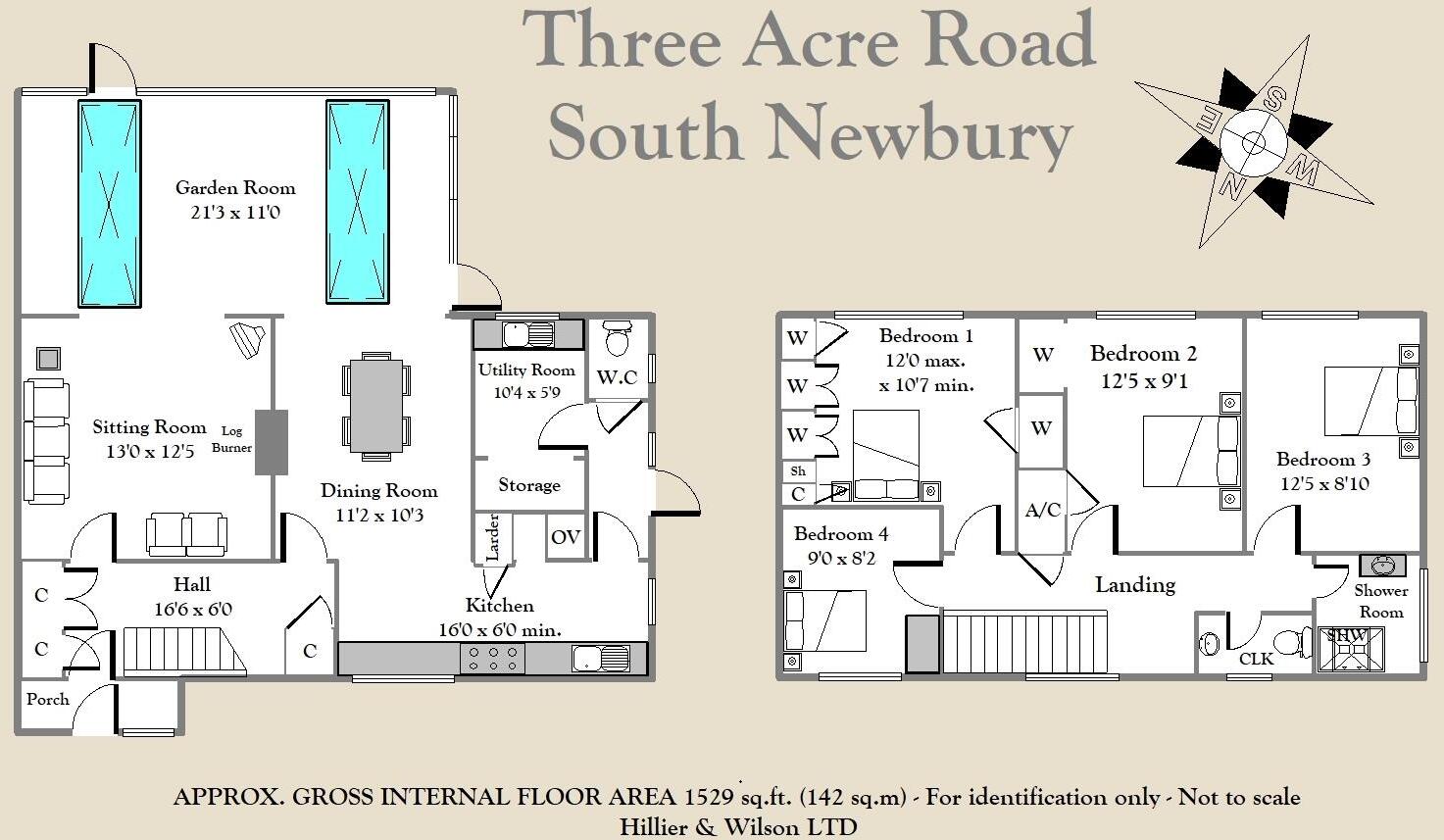 Three Acre Road, Newbury floorplan