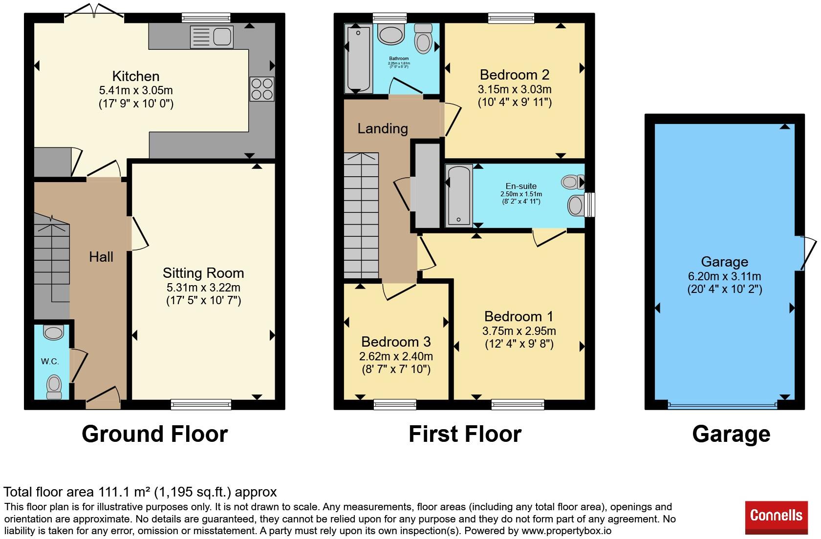 Winters Way, Steeple Claydon, BUCKINGHAM floorplan