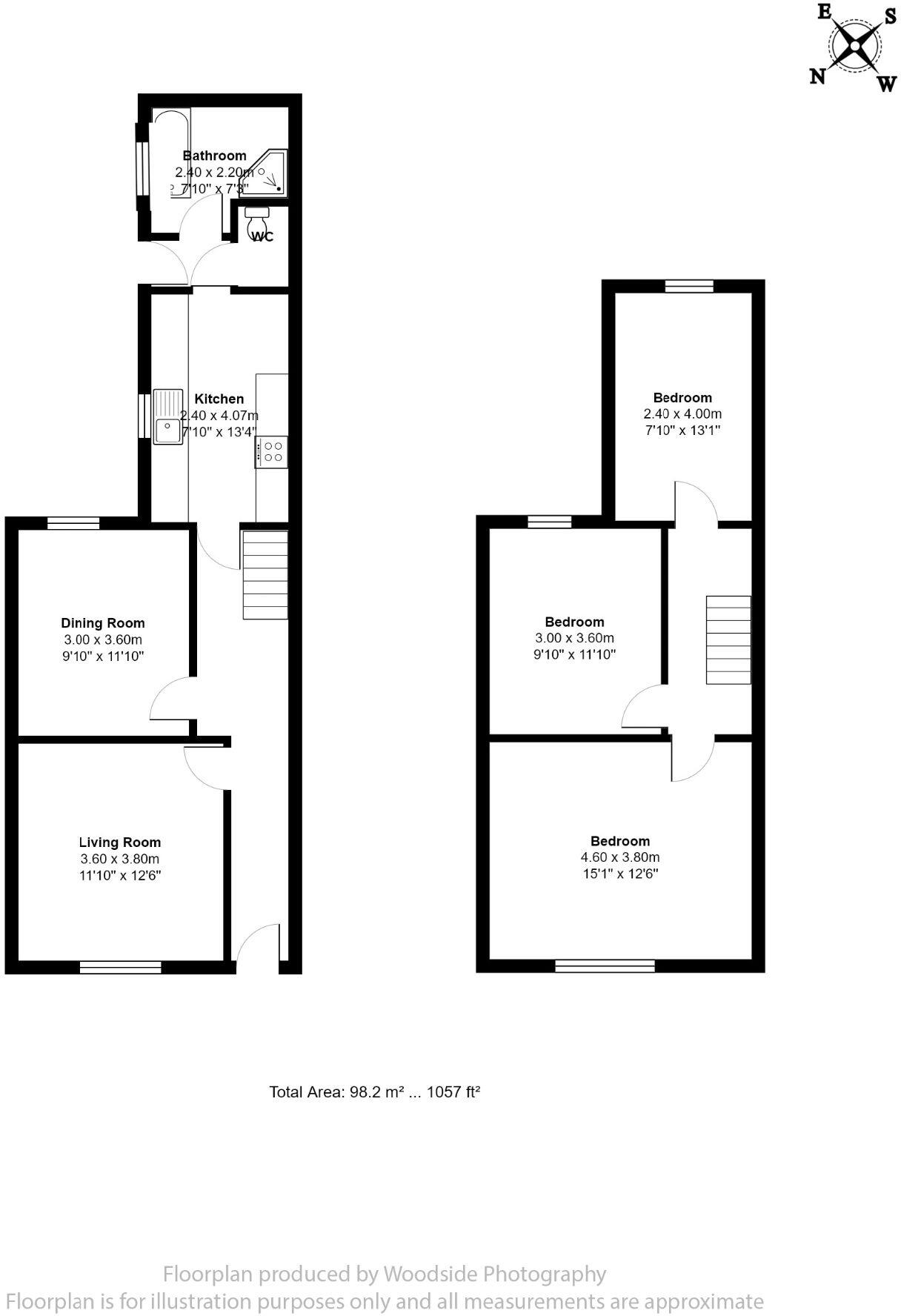 Blyth Place, Luton floorplan