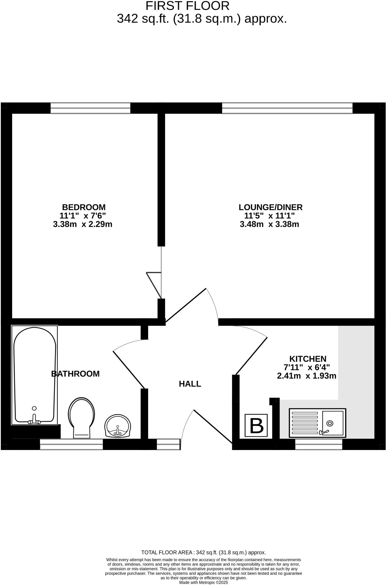 Northwood Square, Fareham floorplan