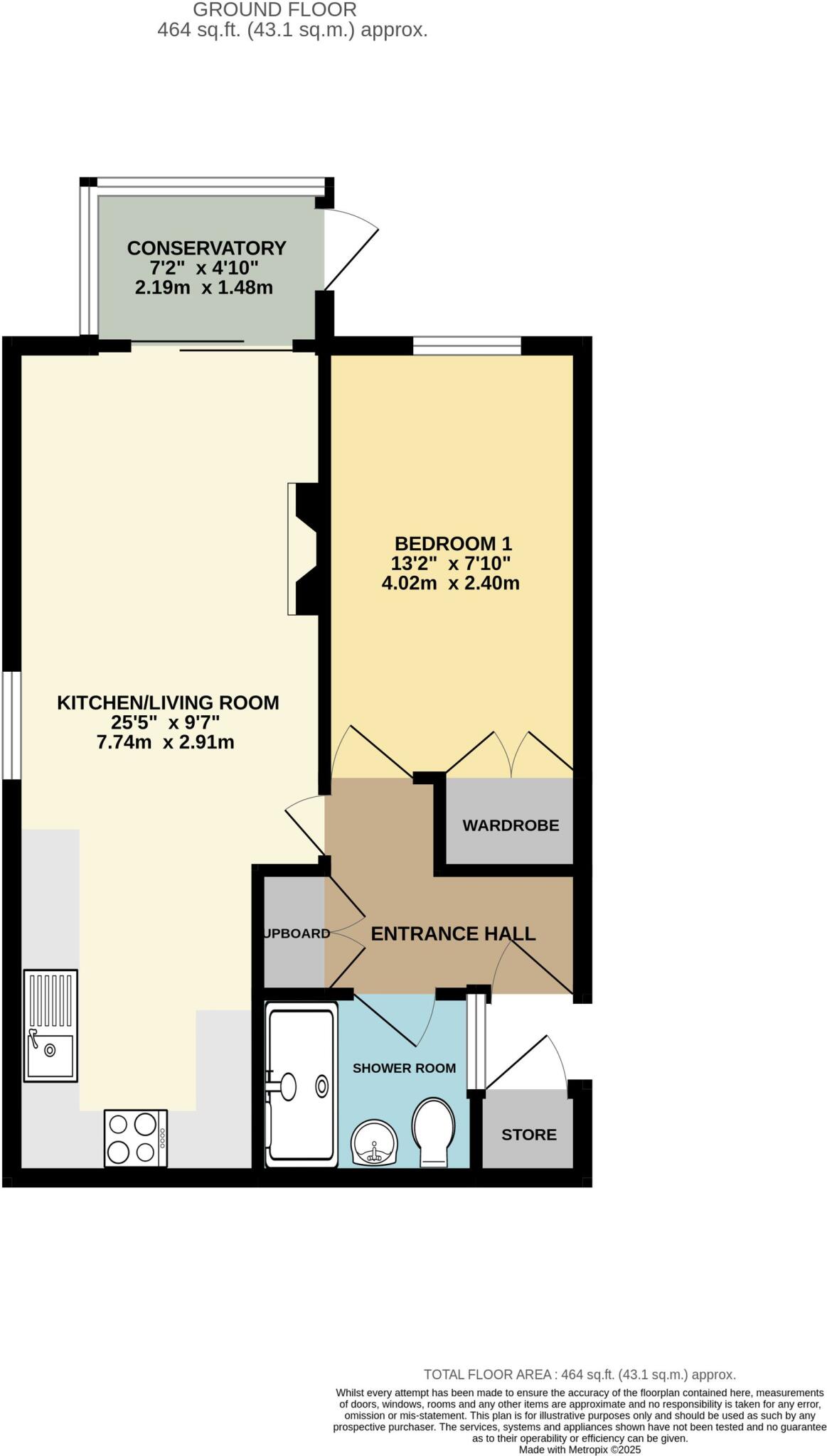 8, Tynsley Court, Madeley, TF7 floorplan