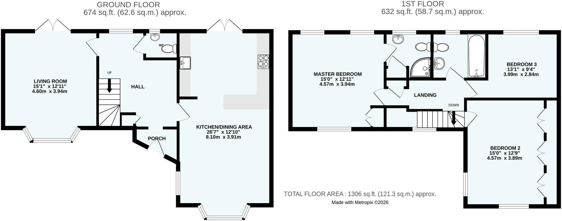 Witherby Close, Croydon, CR0 floorplan