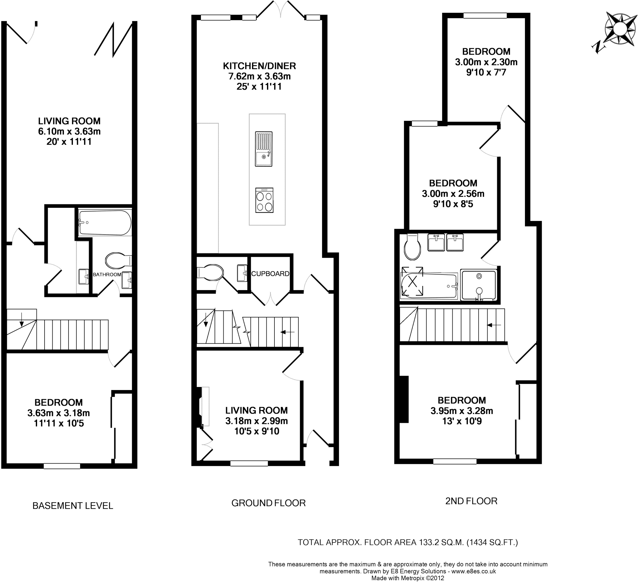 OBSERVATORY STREET, JERICHO, OX2 floorplan