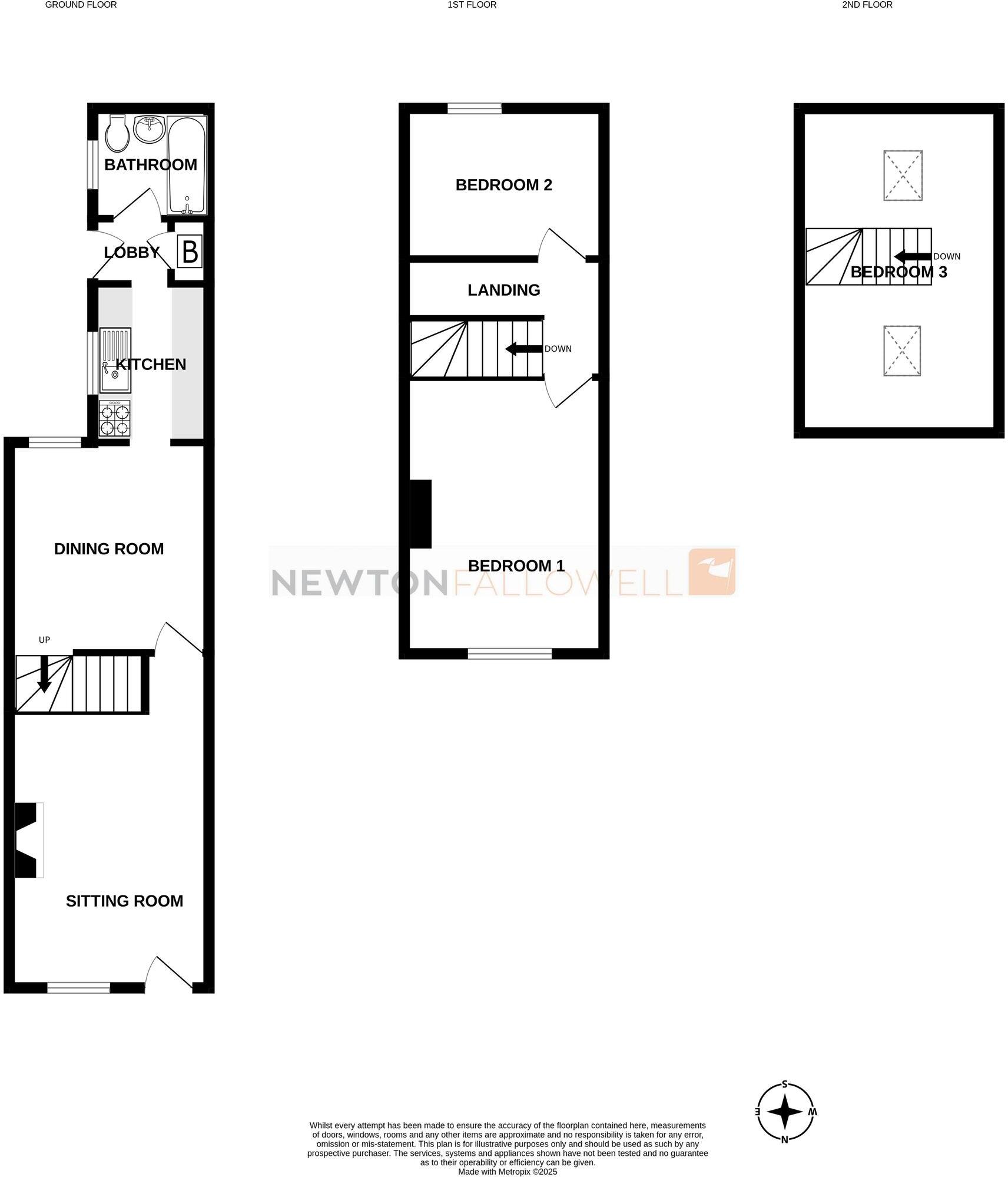Back To The Market! - Stuart Street, Grantham floorplan
