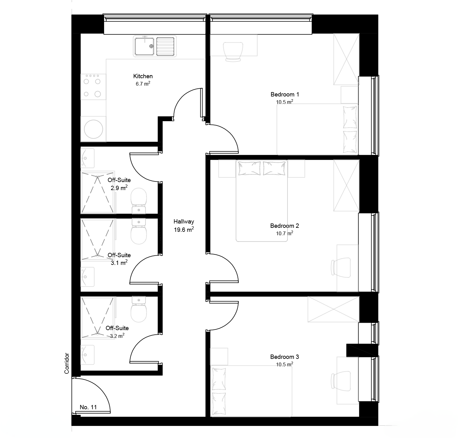 Carder Place floorplan