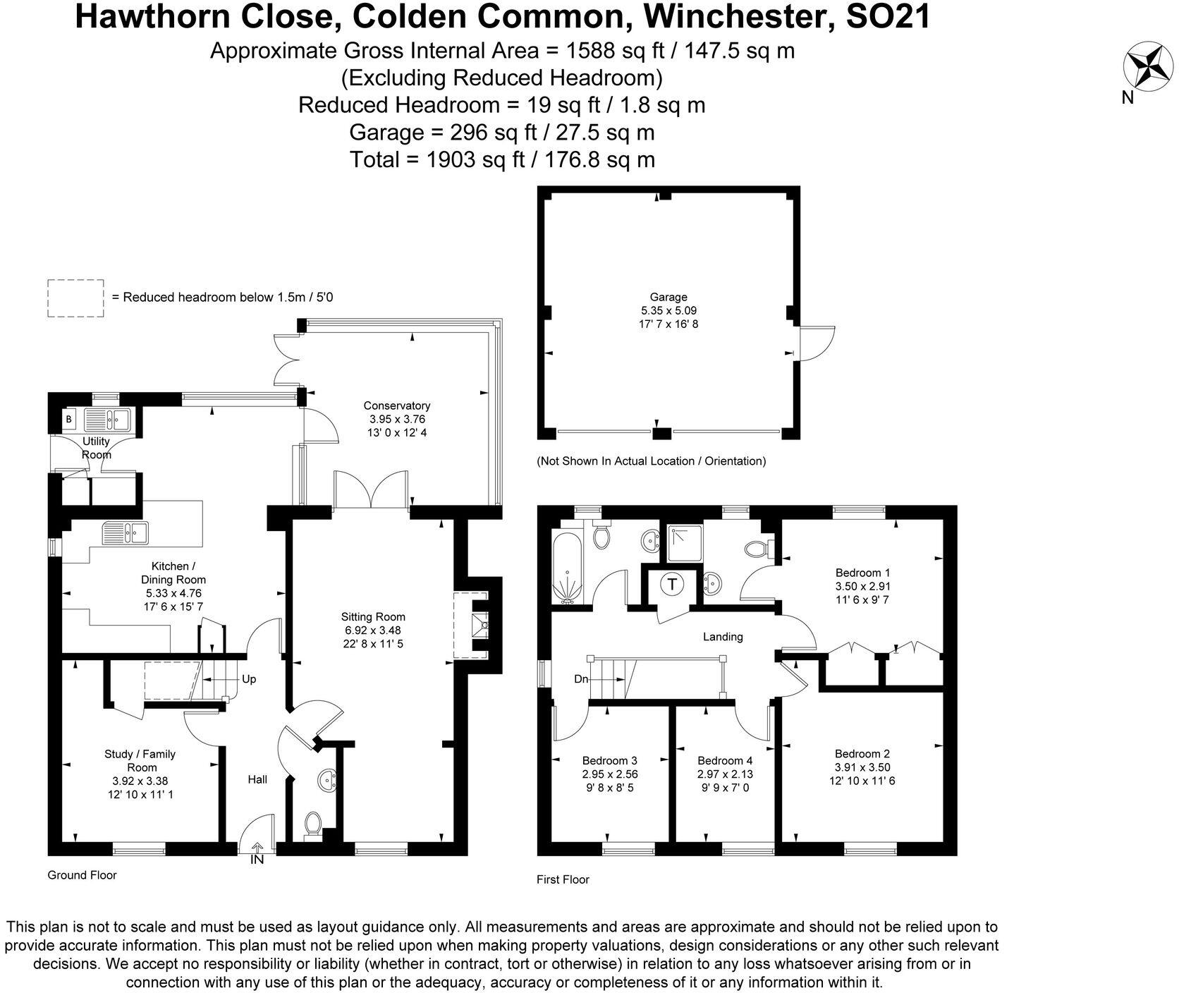 Hawthorn Close, Colden Common, SO21 floorplan