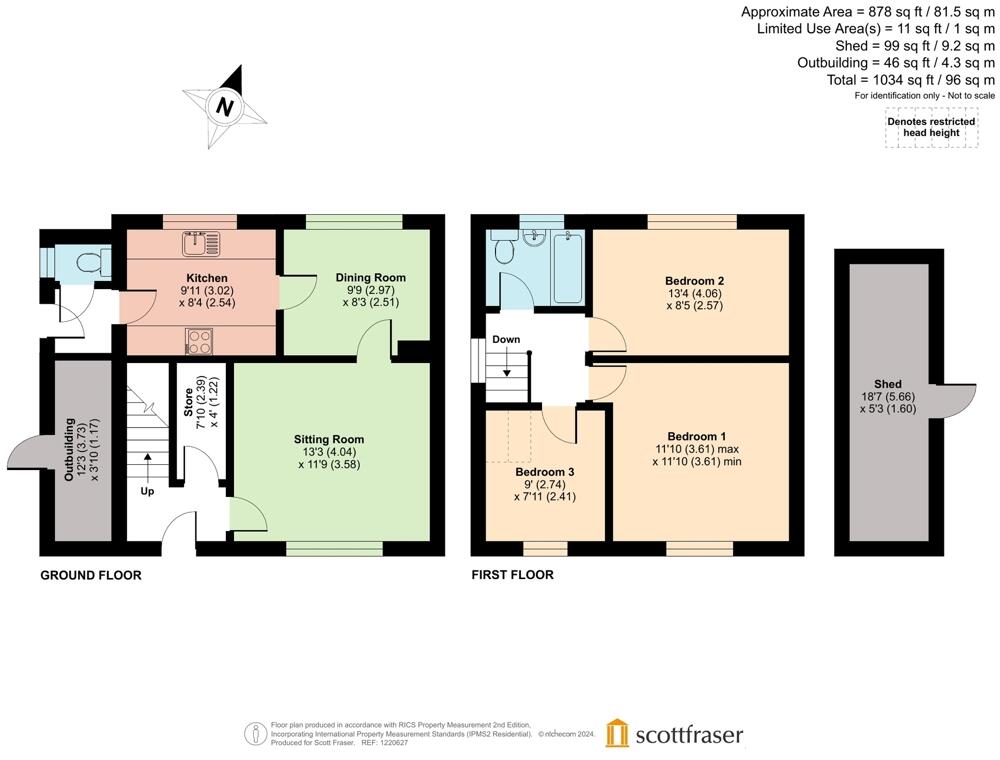 Waynflete Road, Headington, Oxford floorplan