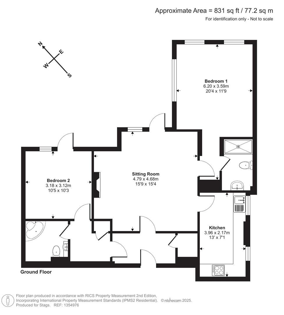 Castle Hill, Lynton floorplan