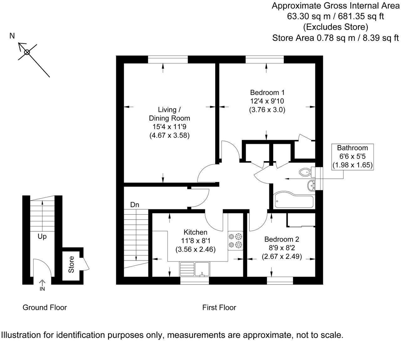 Marshalls Court, Speen, Newbury, RG14 1RY floorplan