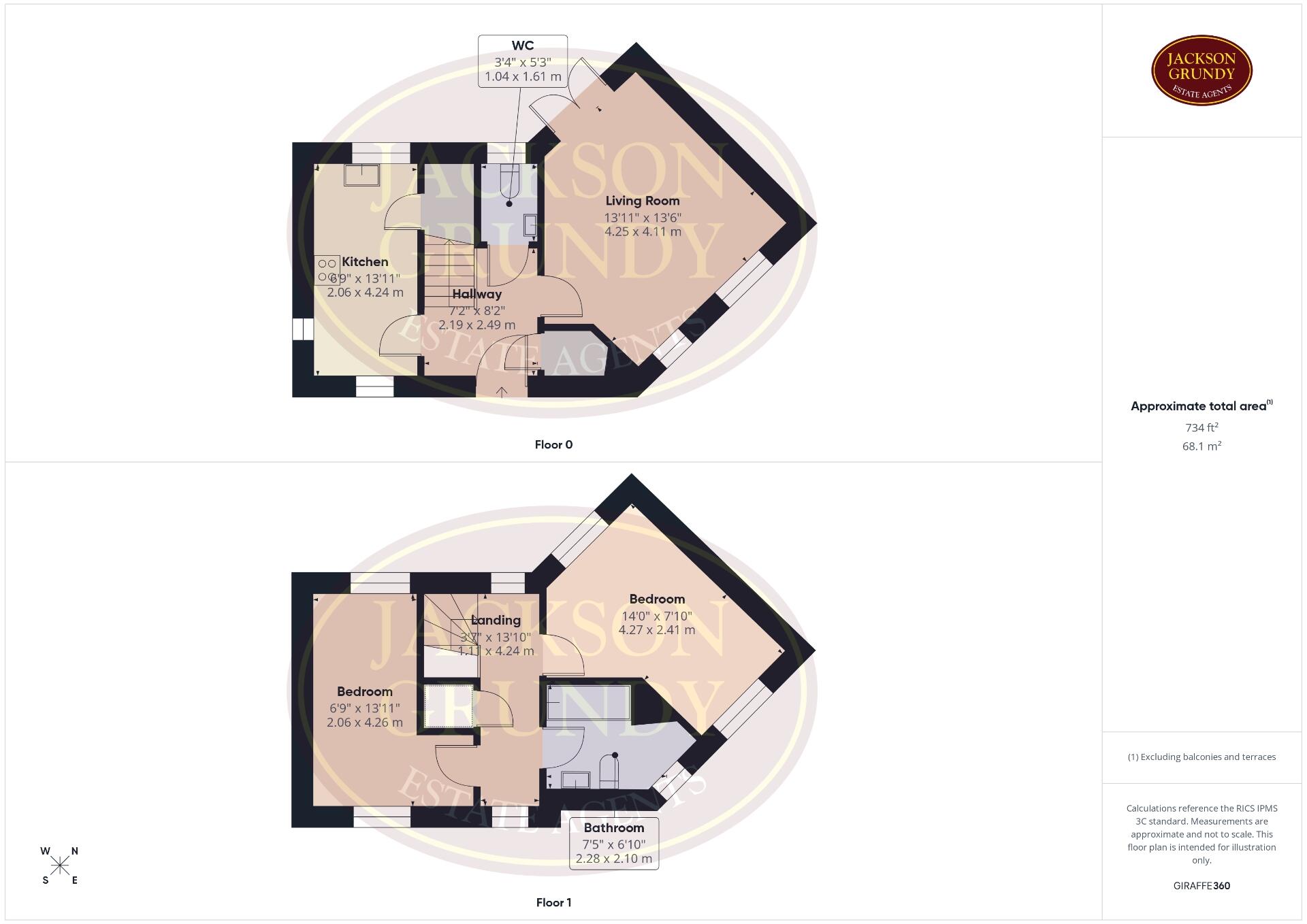 Emmanuel Court, Weston Favell, NN3 8NX floorplan