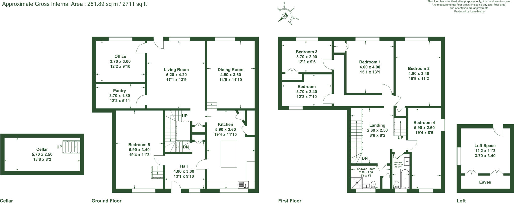 Blackburn Road, Heapey, Chorley, Lancashire floorplan