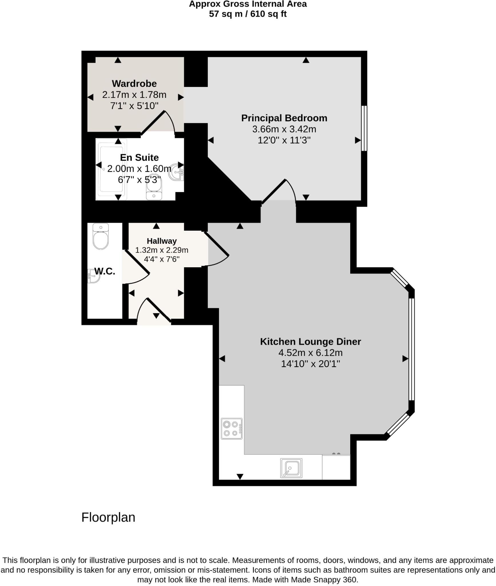 2 The Old Hospital, New Park Road, Devizes floorplan