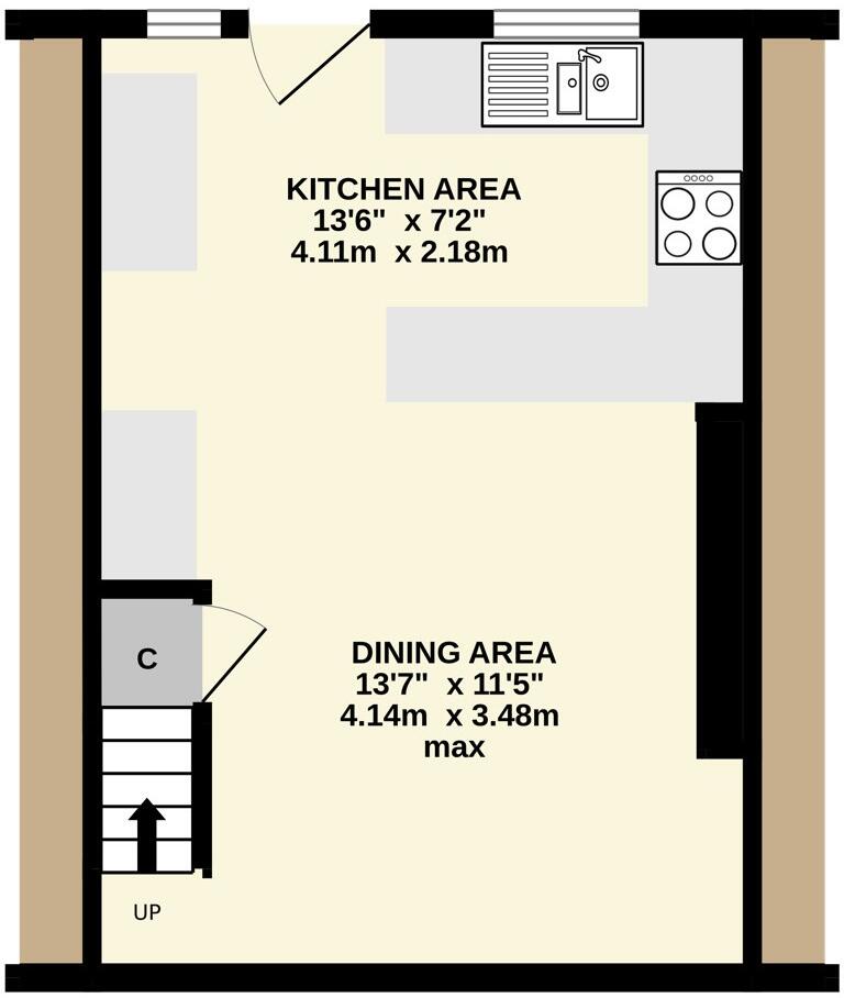 Ivydale Cottages, Launceston, Cornwall, PL15 floorplan