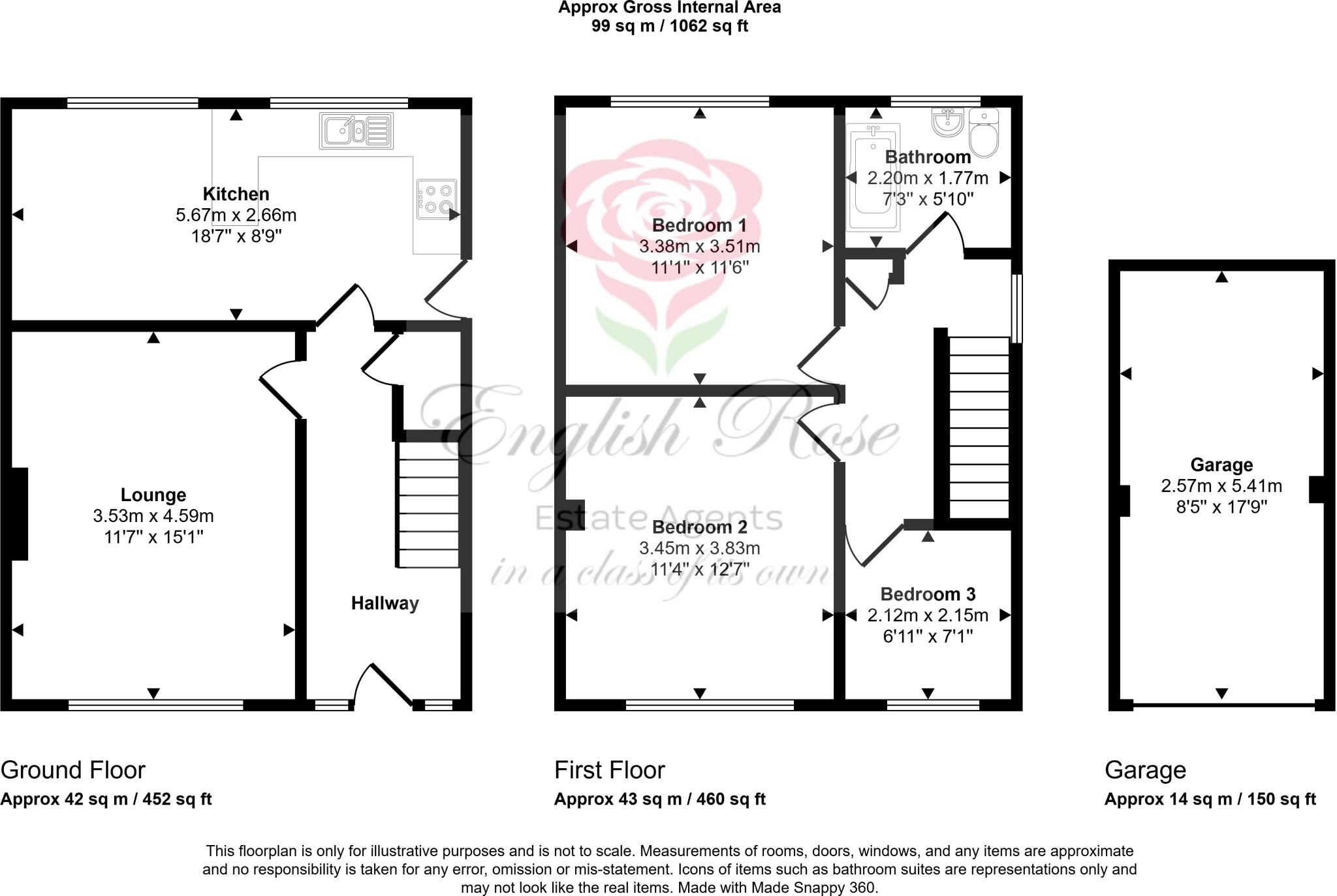 Cardinal Court, Sutton in ashfield floorplan