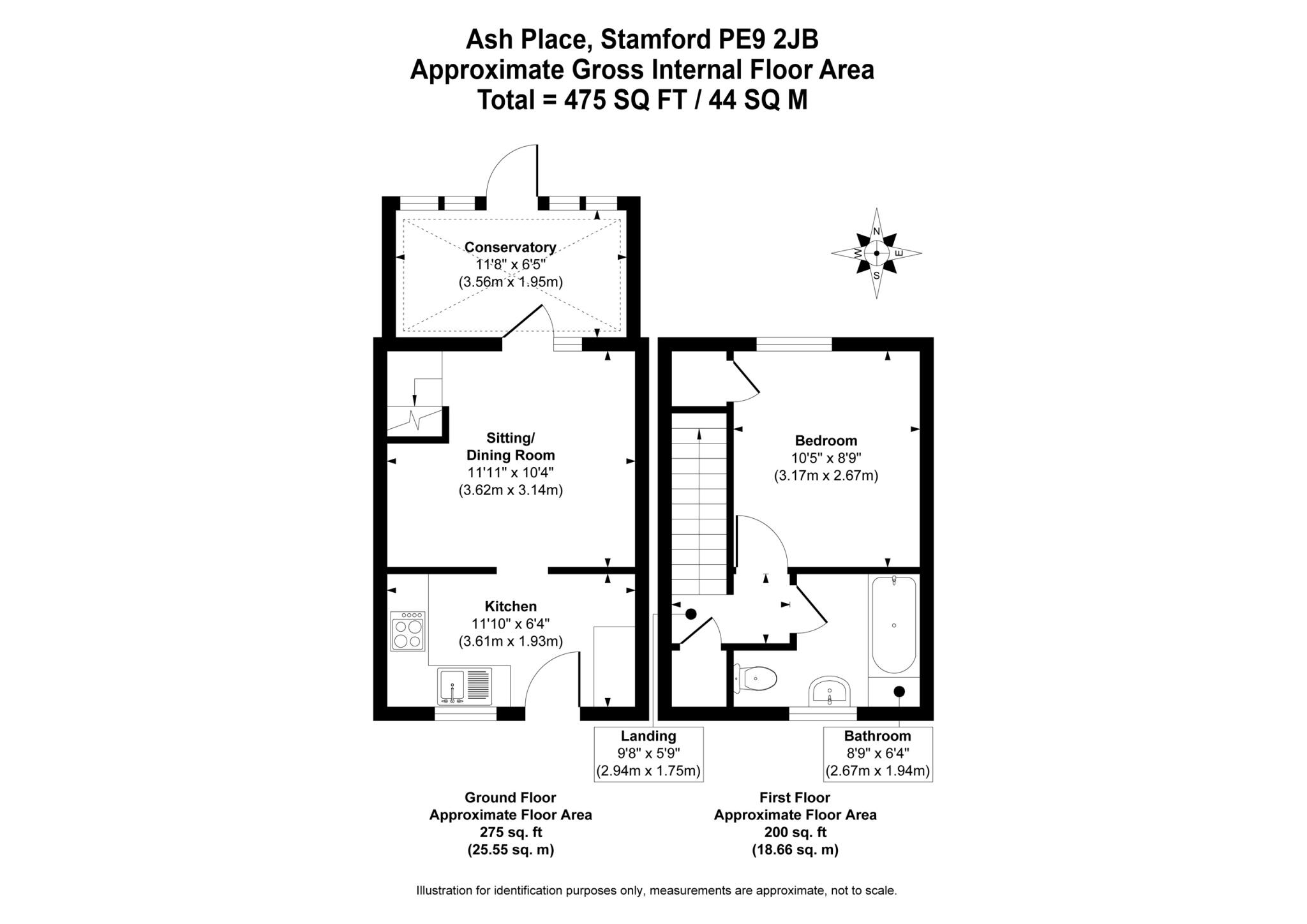 Ash Place, Stamford floorplan