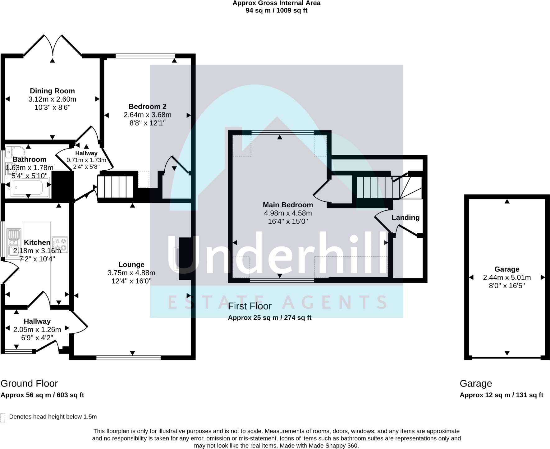 Richmond Hill, Kingskerswell floorplan