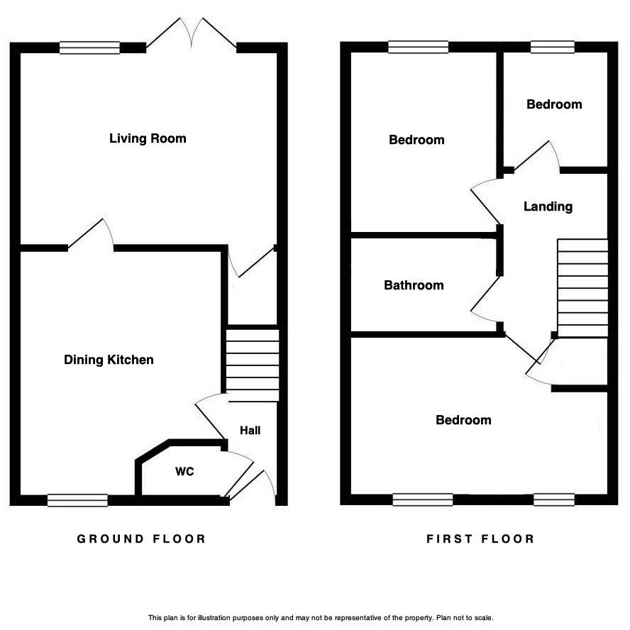 St. Lukes Road, Grimethorpe, Barnsley, S72 floorplan