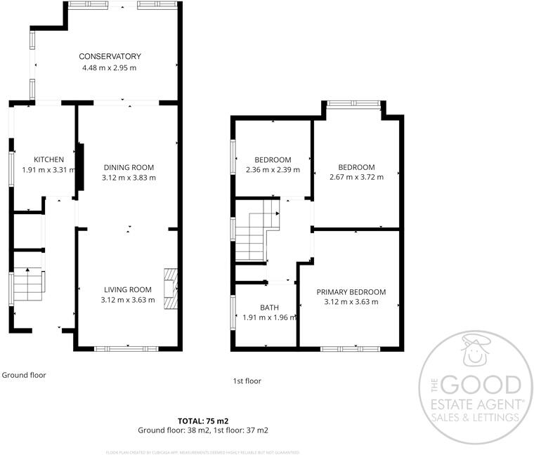 Ashford Close Handforth, Wilmslow, Cheshire SK9 3JR floorplan