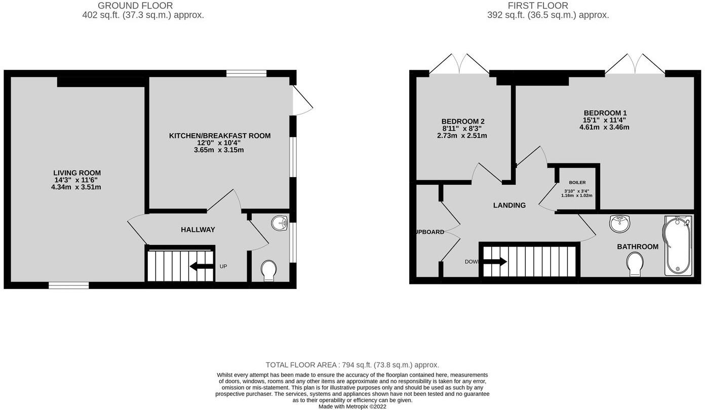 Crouch Street, Banbury, OX16 9PP floorplan