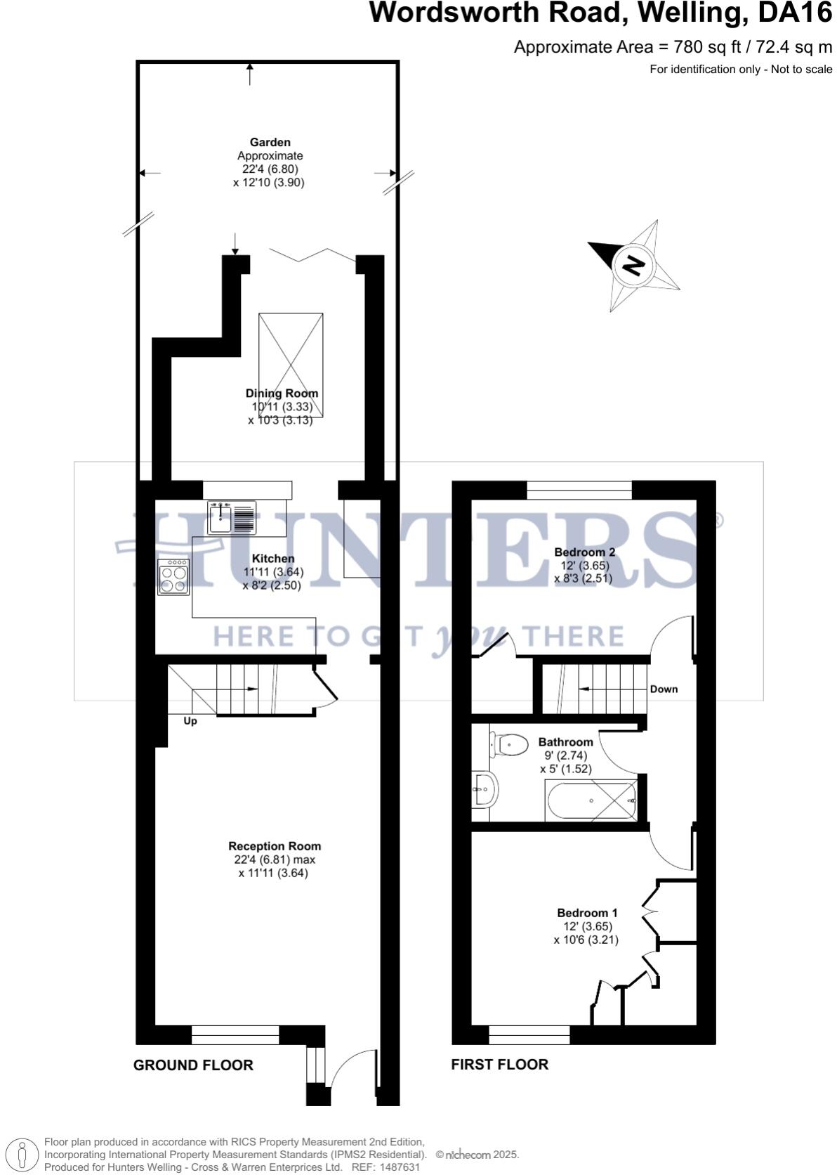 Wordsworth Road, Welling, Kent, DA16 floorplan