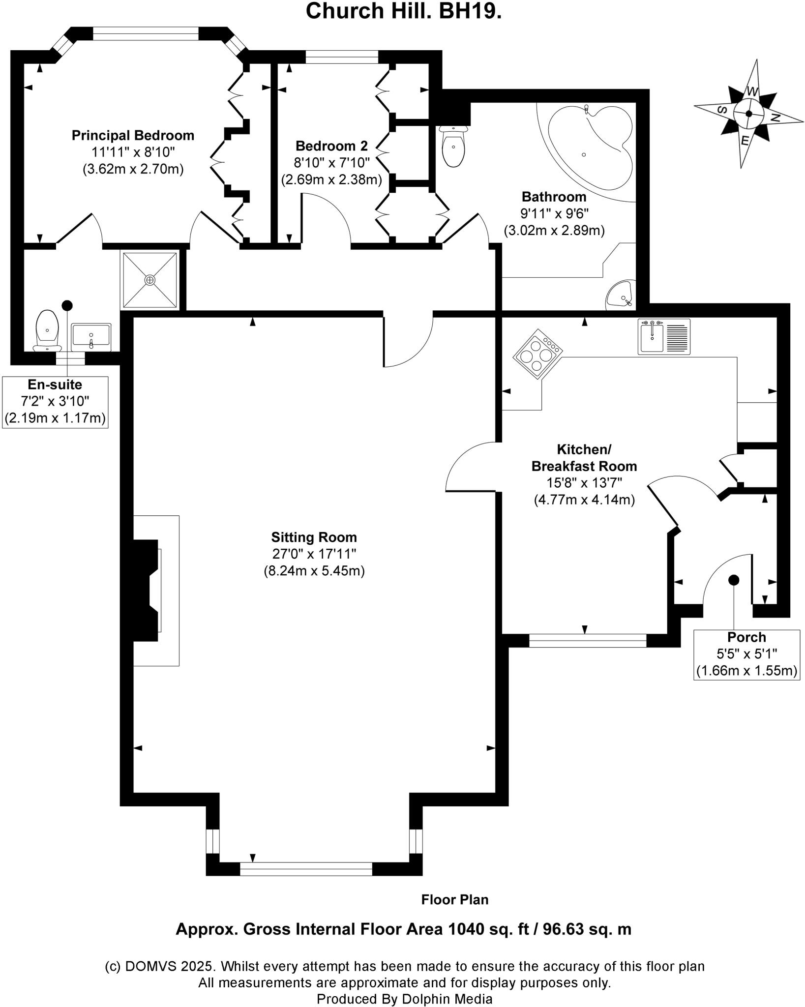 Swanage, Dorset floorplan