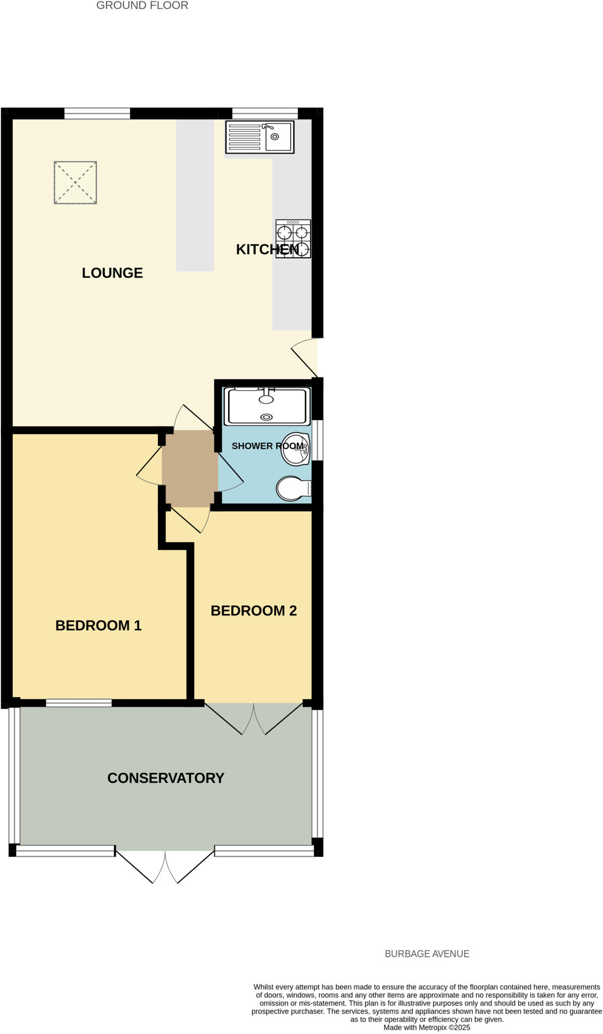 Burbage Avenue, Hull, HU8 floorplan
