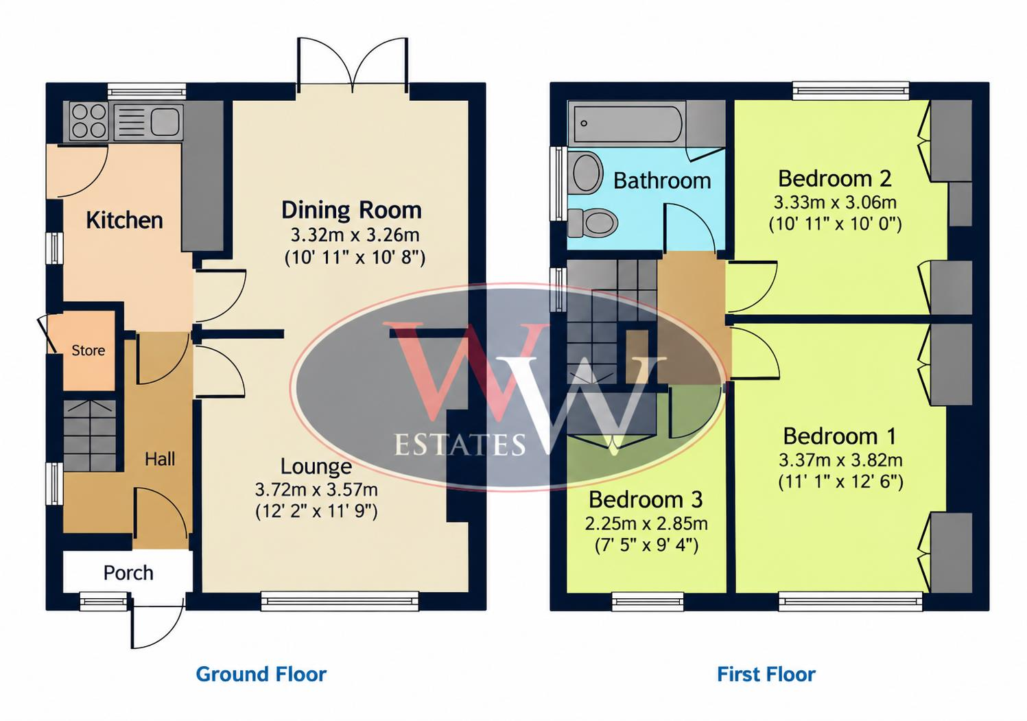 Netherhall Road, Baildon, BD17 6QQ floorplan