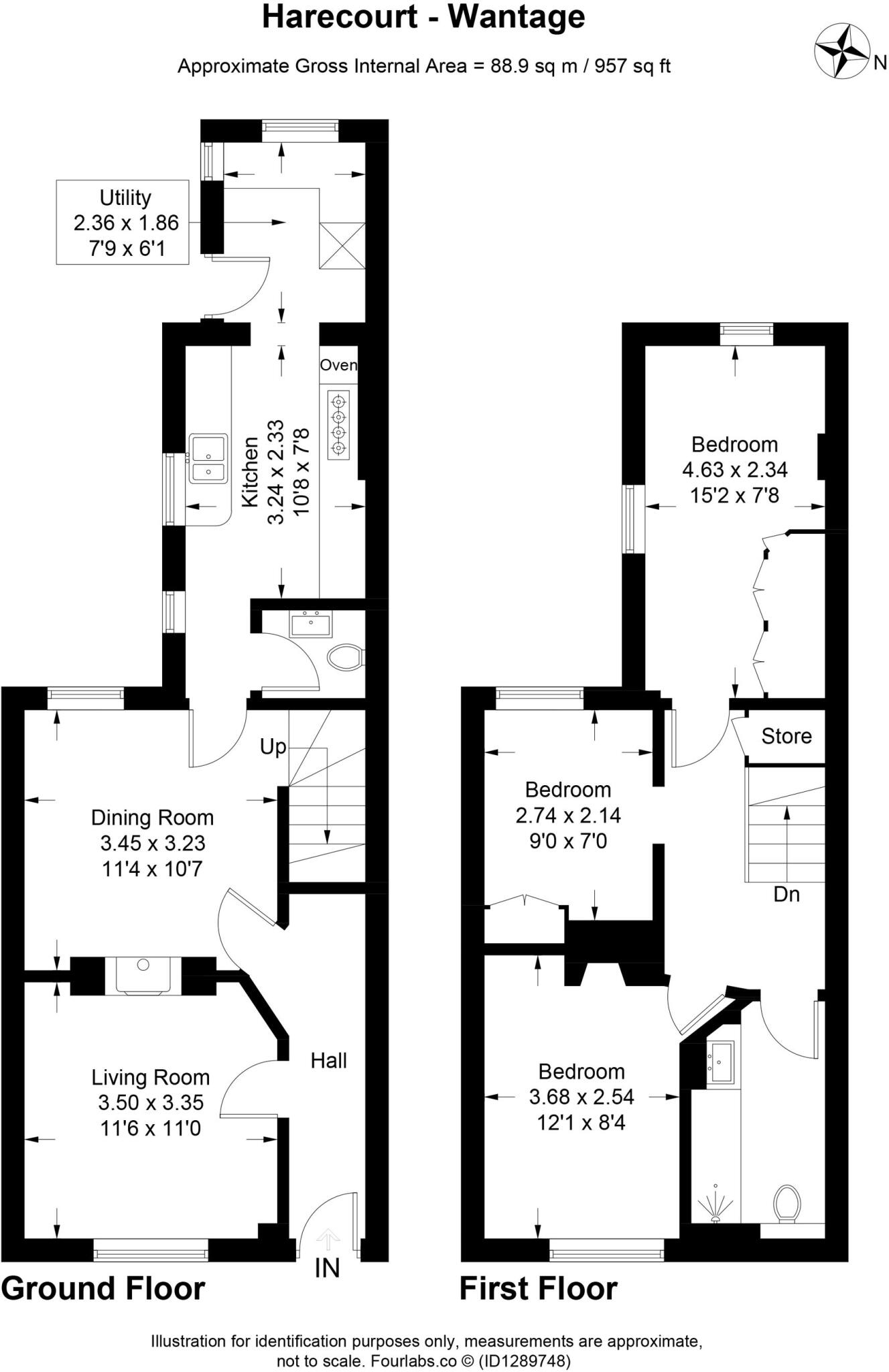 Harecourt, Wantage, OX12 floorplan