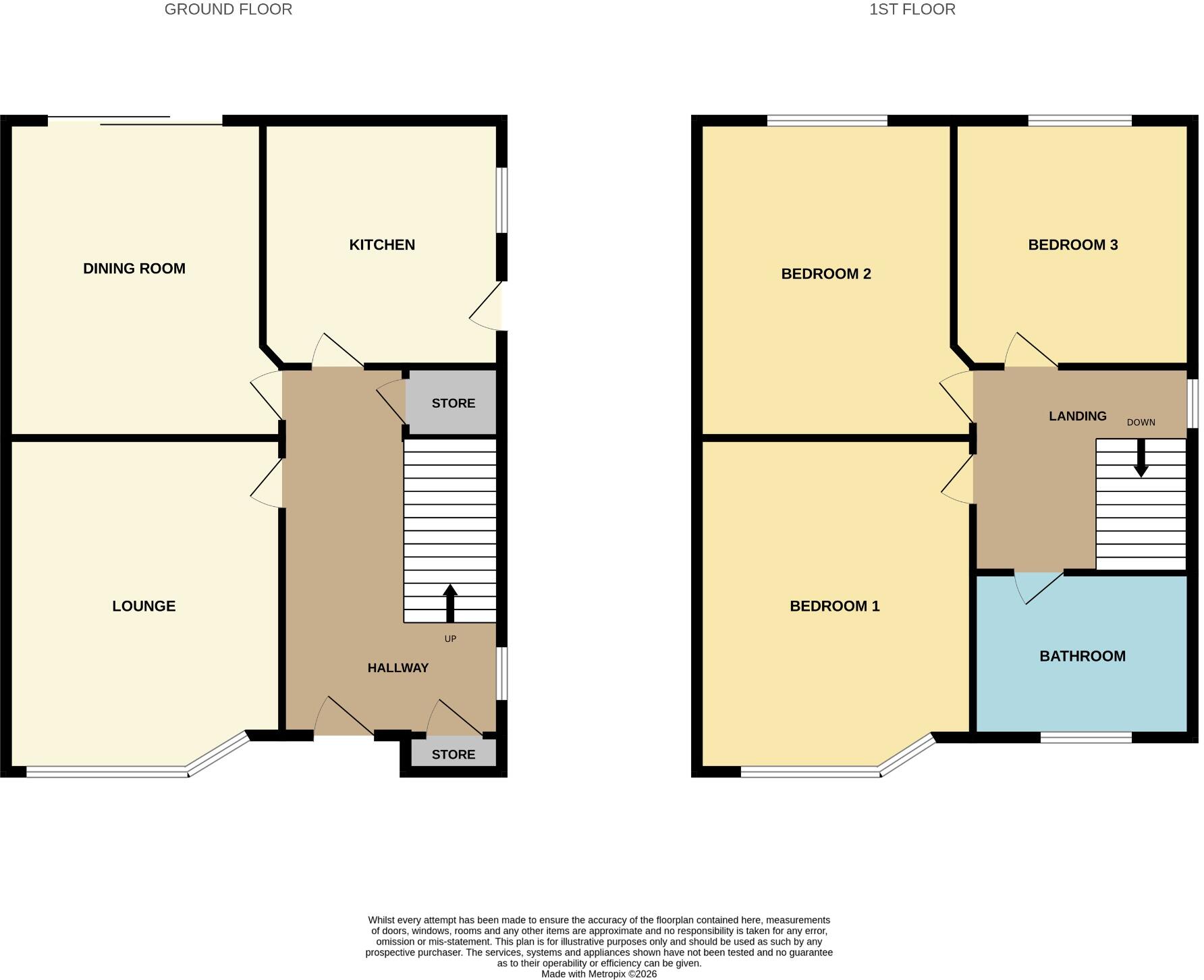 Brookwood Road, Southampton floorplan