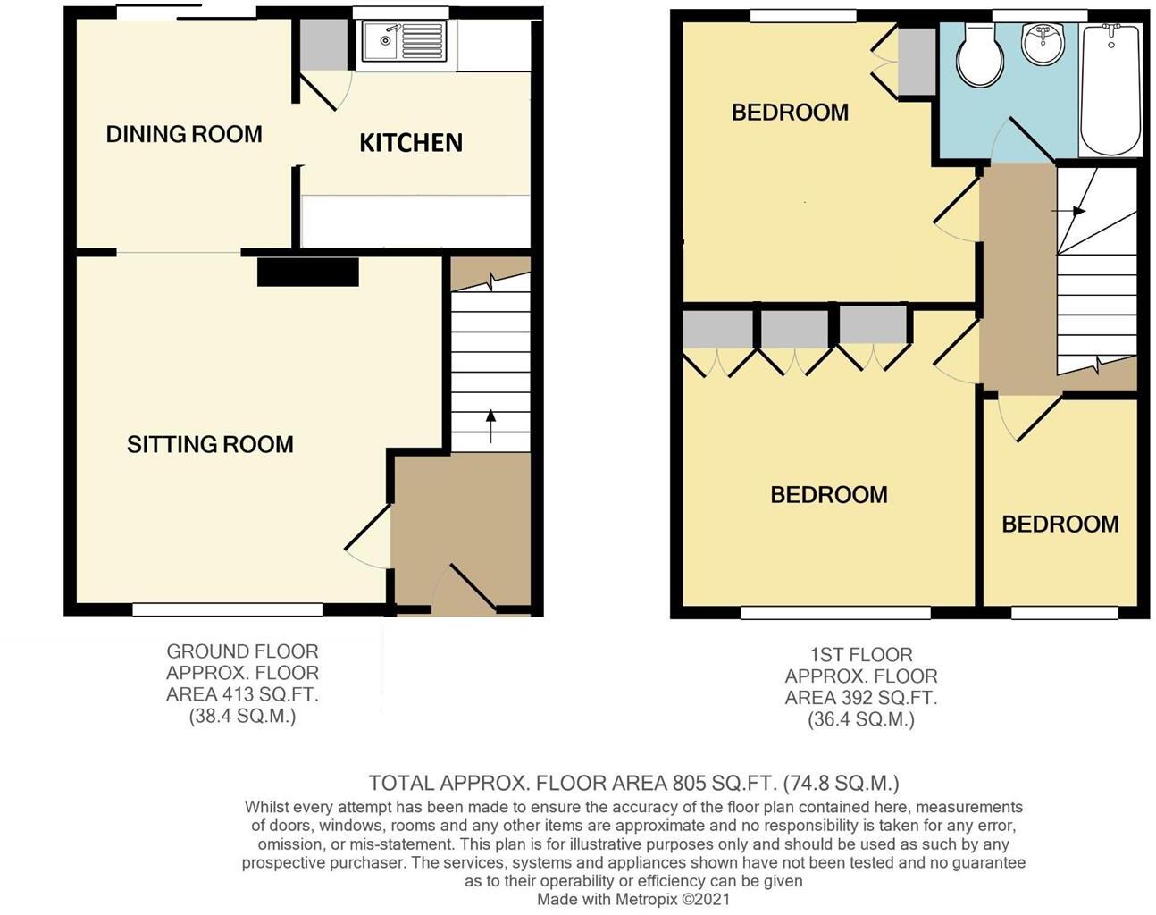Elmfield, Ryde floorplan