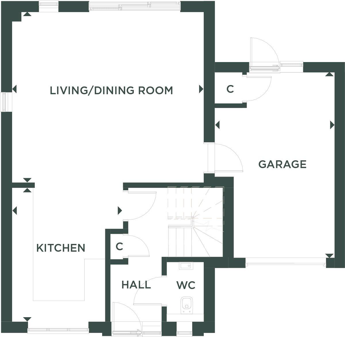 5 Corries Close floorplan