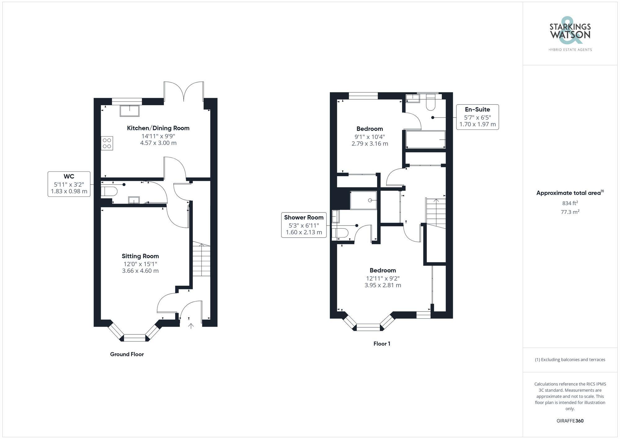 Mustard Way, Trowse, Norwich floorplan