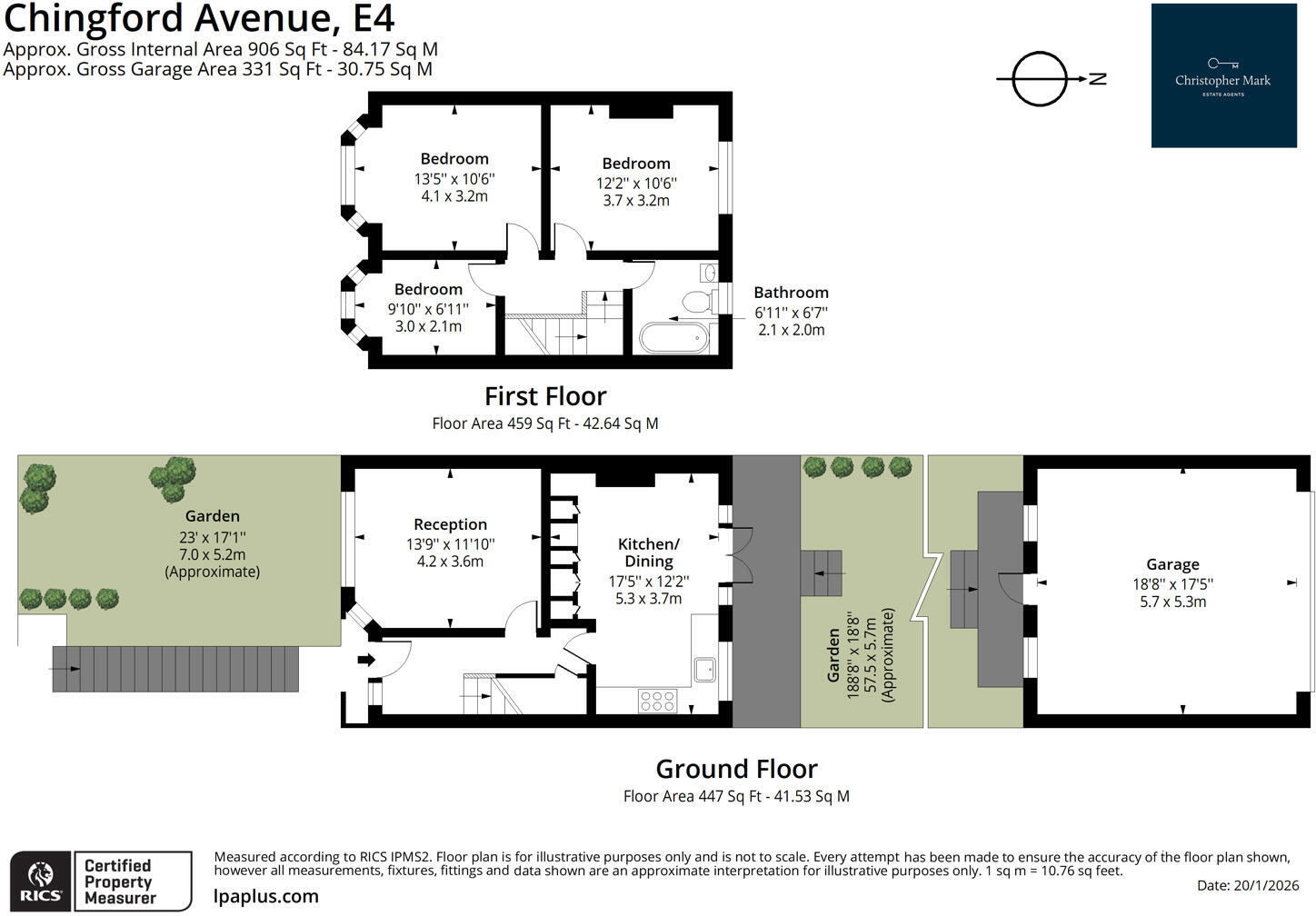 Chingford Avenue, London floorplan