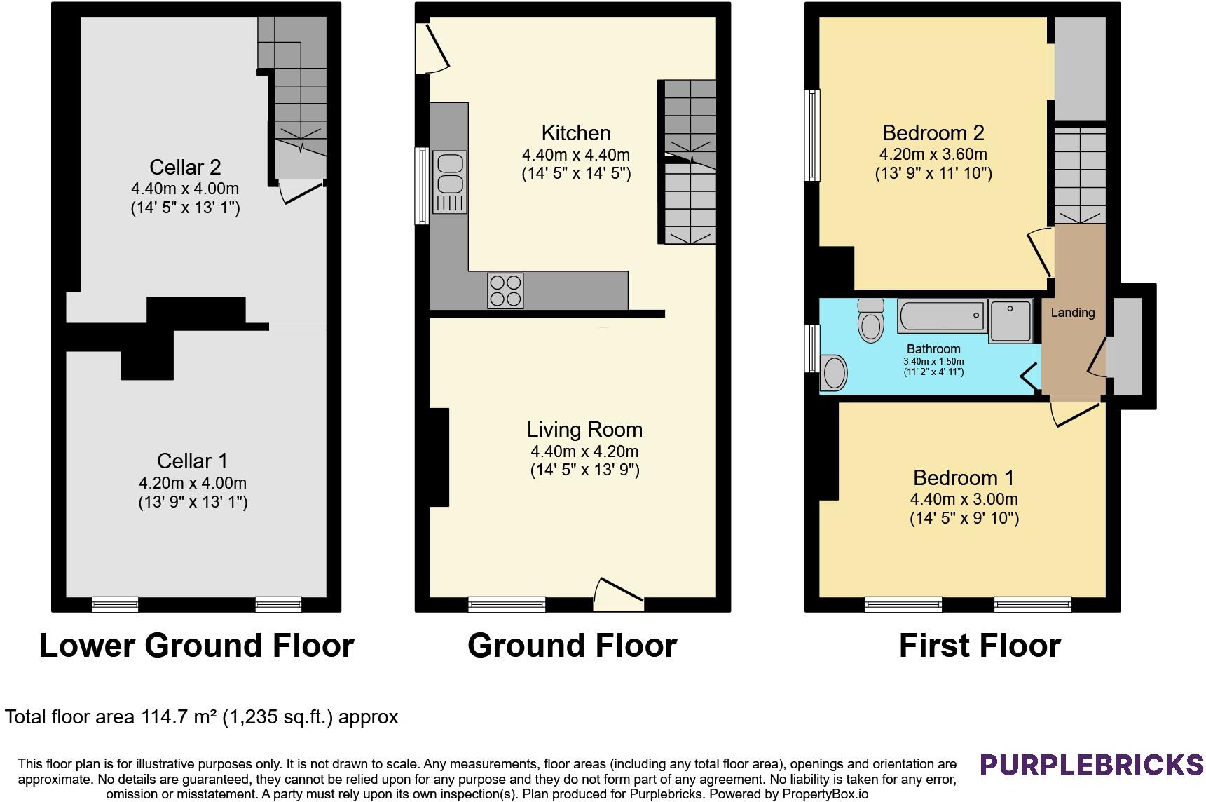 Stockport Road, Mossley, OL5 floorplan