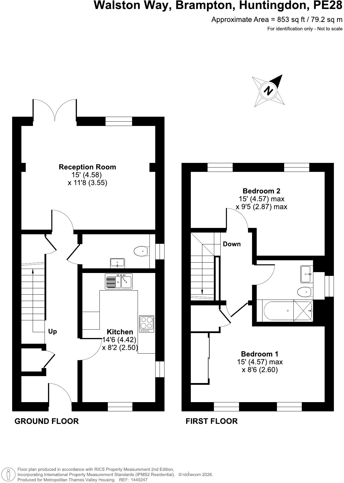 Walston Way, Brampton, Huntingdon, Cambridgeshire, PE28 floorplan
