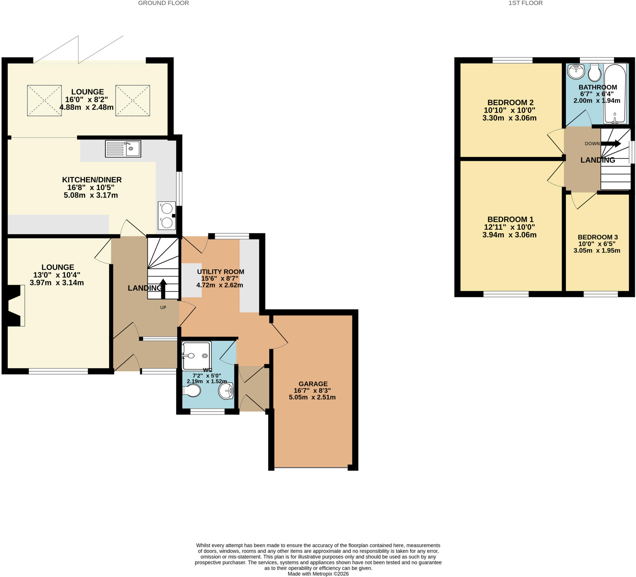 Cherry Tree Close, Anstey floorplan