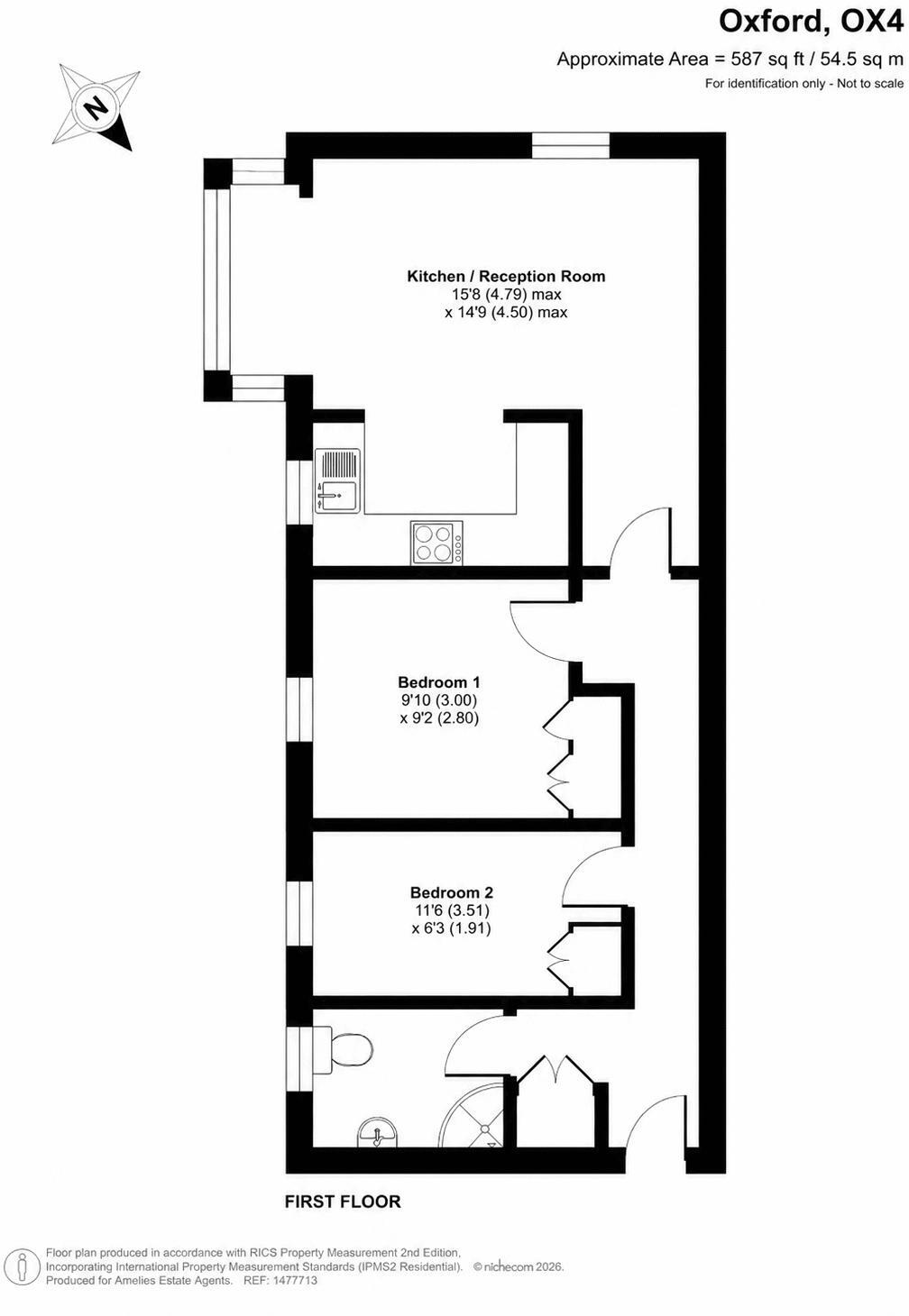 Cowley, Oxford floorplan