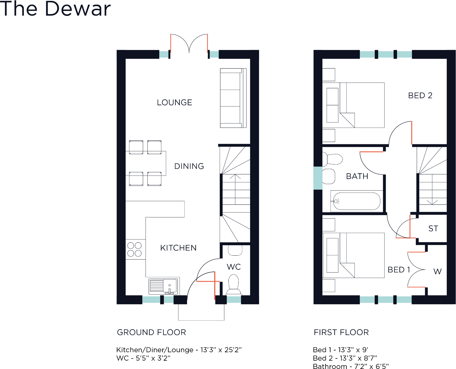 Brook Hill Way, Dalton, Rotherham floorplan