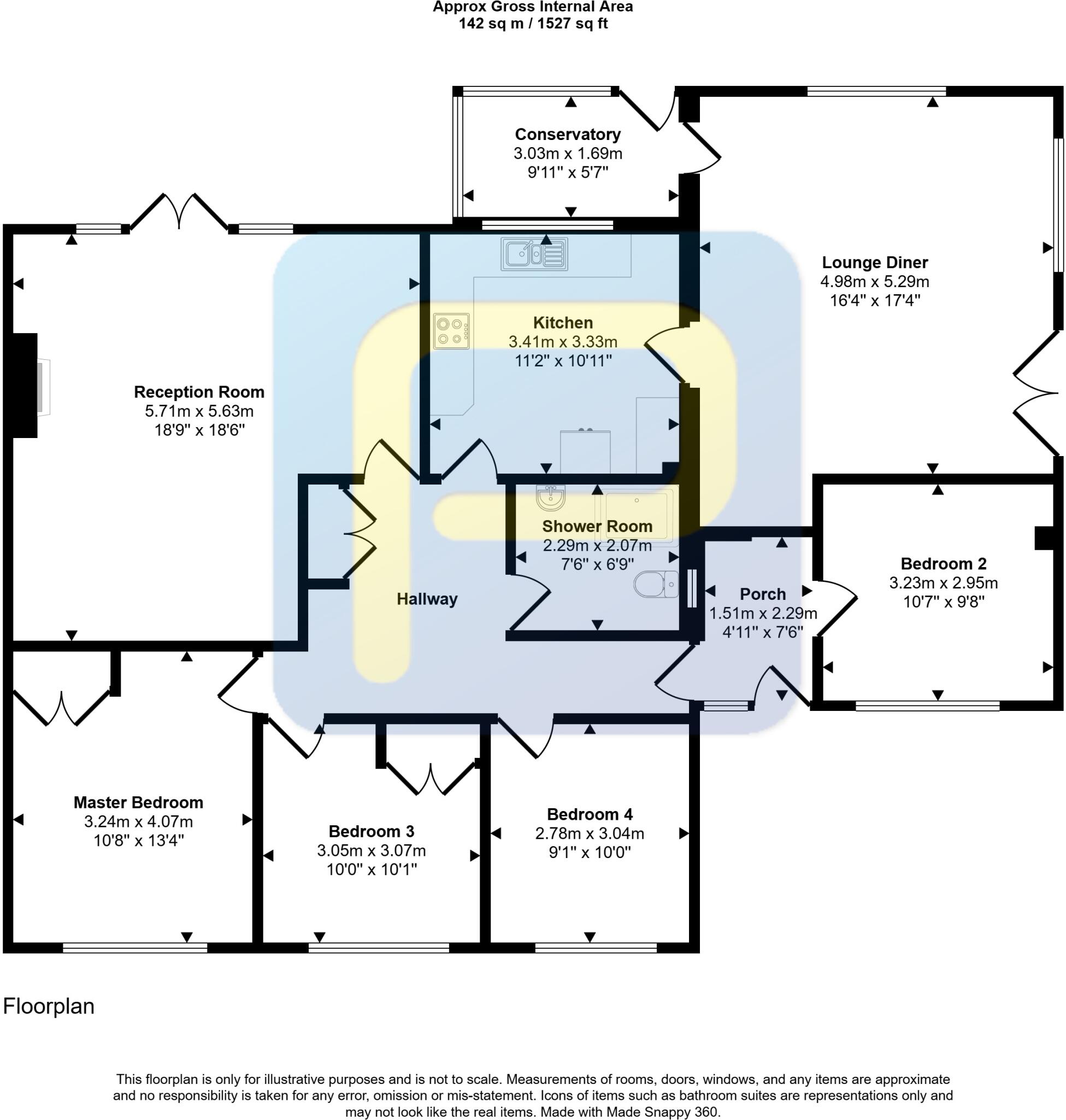 Longstone Close, Beadnell, Northumberland, NE67 5BS floorplan