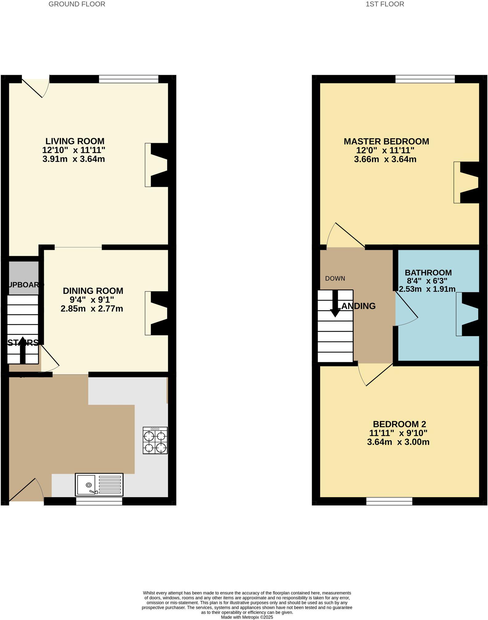 Frieze Hill, Taunton, TA1 floorplan