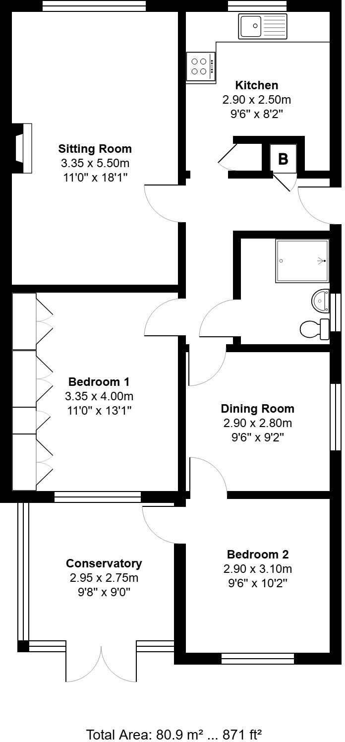 Queen Elizabeth Drive, Dersingham floorplan