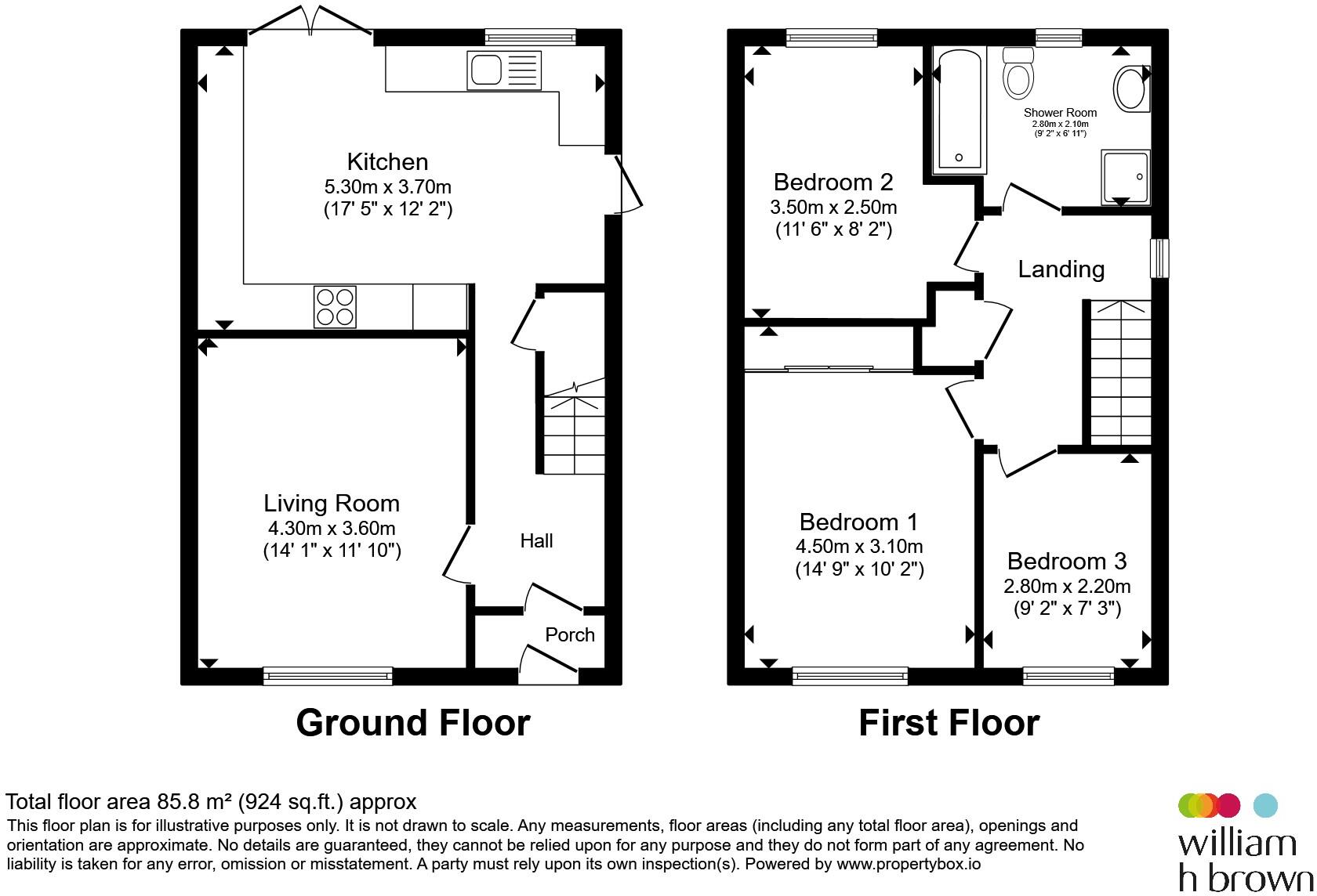 Amy Street, Leicester floorplan