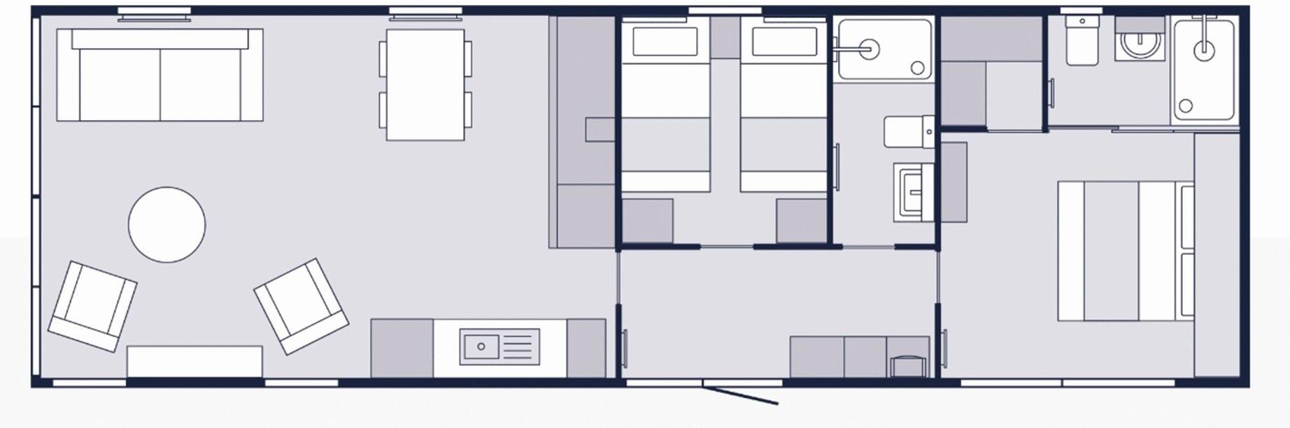 Doniford Bay, Watchet floorplan