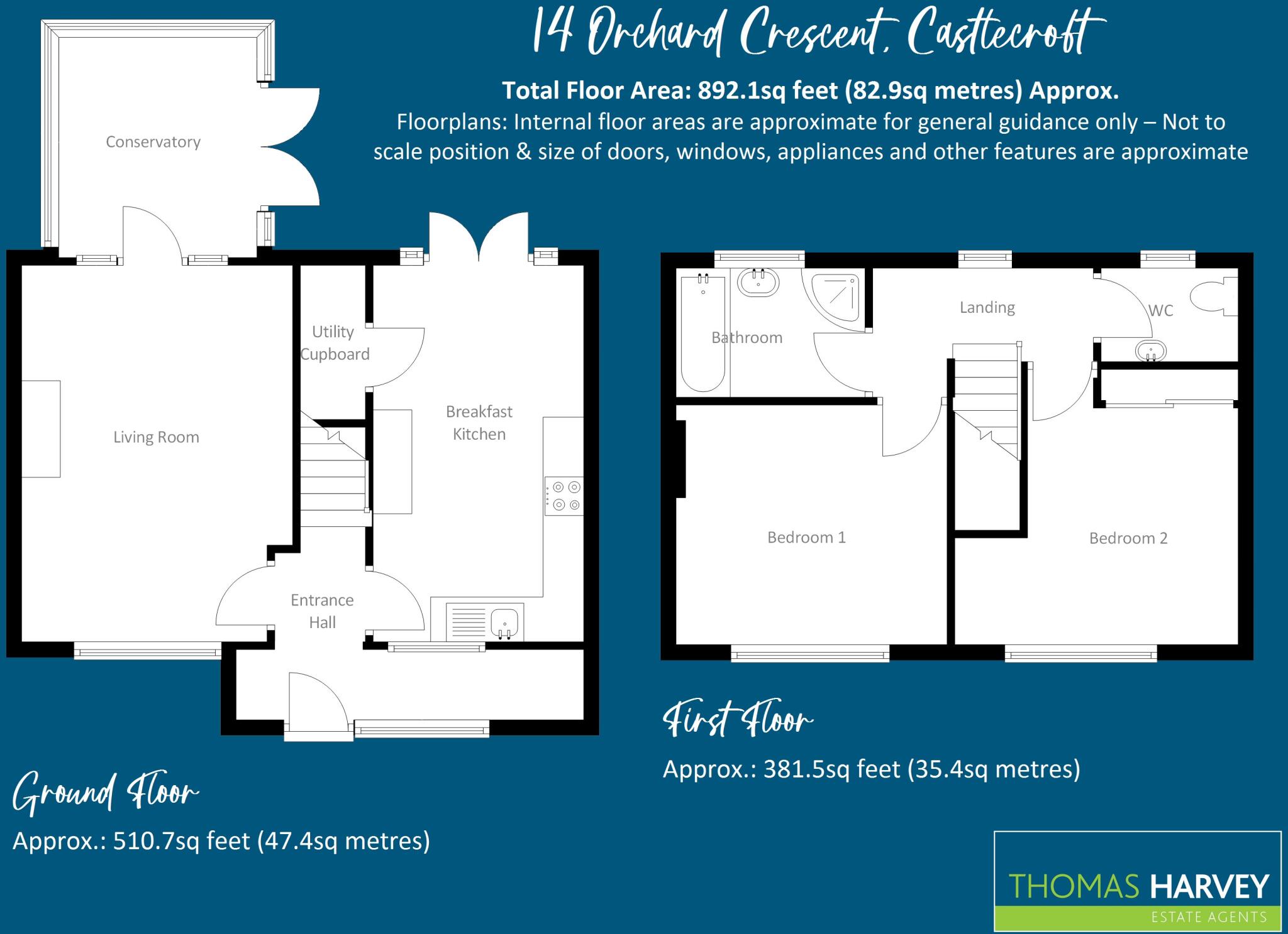 14, Orchard Crescent, Castlecroft, Wolverhampton, WV3  floorplan