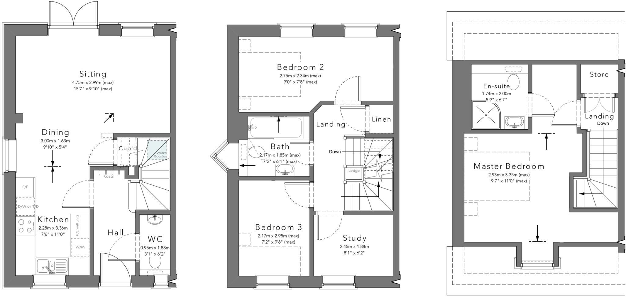 Abbots Gate, Bury St Edmunds, Suffolk floorplan